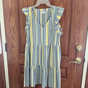 Cute spring/summer striped dress